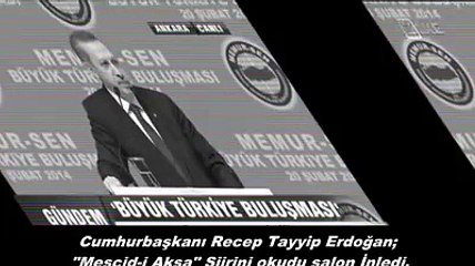 Erdoğan'dan bir duygu dolu şiir daha...