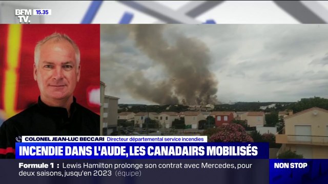 Incendie dans l'Aude: Plus d'une centaine d'hectares détruits, selon les pompiers