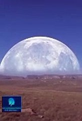 A place on earth where moon appears for 30 sec