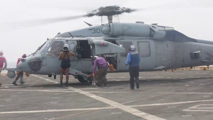 USS New York Conducts Flight Operations in Arabian Gulf