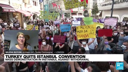 Turqkey quits Istanbul Convention : "a danger for women's rights" according to Amnesty International