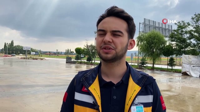 Anne ve bebeğin hayatını kurtaran 112 Acil servis görevlileri olayı anlattı