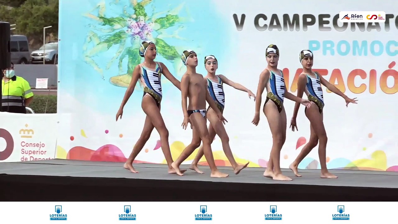 V CAMPEONATO DE ESPAÑA ALEVIN-PROMOCIÓN DE VERANO DE NATACIÓN ARTÍSTICA  - FINAL EQUIPO LIBRE (Bloque 1)