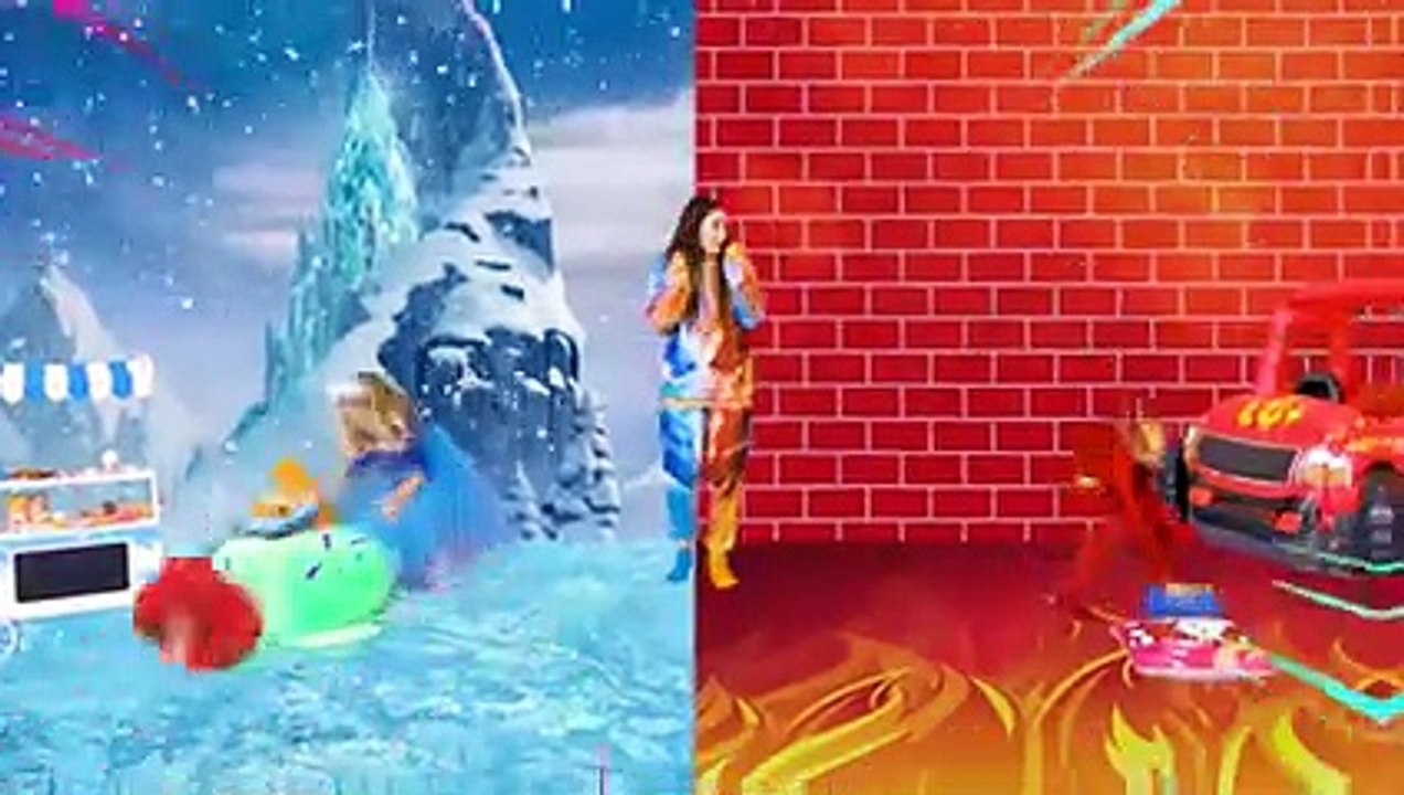 Sasha and Dima Playing a Hot vs Cold Challenge! Funny Show for Kids