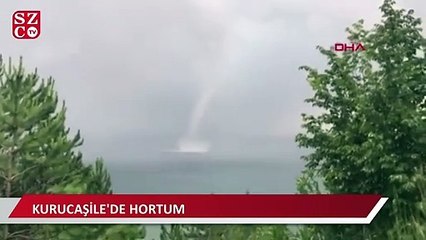Bartın Kurucaşile'de hortum