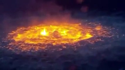حريق تحت الماء في خليج المكسيك