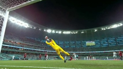 78' Tomas Vaclik Saves vs Yussuf Poulsen