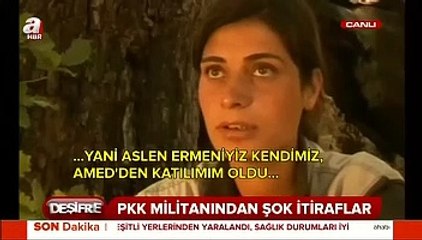 PKK'lı teröristten şok itiraflar!