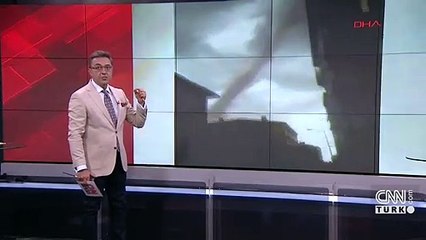 Ankara'da korkutan hortum