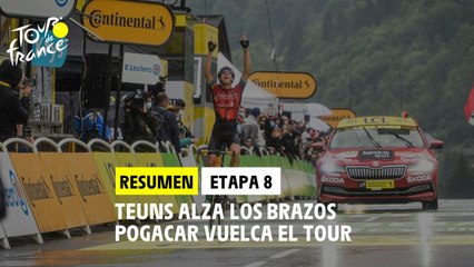 Resumen de etapa - Etapa 8 - #TDF2021