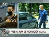 Avanza la segunda fase de vacunación masiva contra la COVID-19 en el Hotel Sanitario Alba Caracas