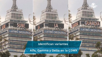 Detectan tres variantes de Covid-19 en la CDMX