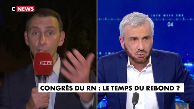 Vif échange entre Nicolas Jeanneté, conseiller de Paris les Centristes, et Laurent Jacobelli, porte-parole du RN, à propos des résultats du RN aux élections régionales