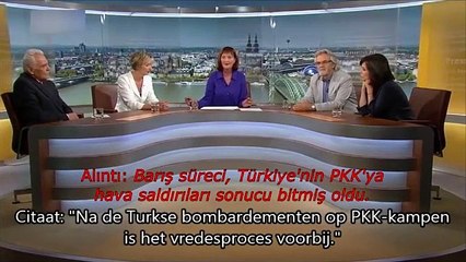 Canlı yayında Alman gazetecileri susturan Türk