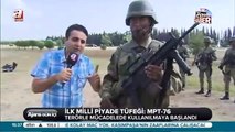 İlk milli piyade tüfeği MPT-76 Mehmetçik'te