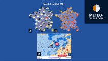 prévisions météo de samedi 3 juillet 2021