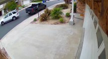 Neighbor Accidentally Rams Into New Truck Parked on the Road While Reversing Out of Their Driveway