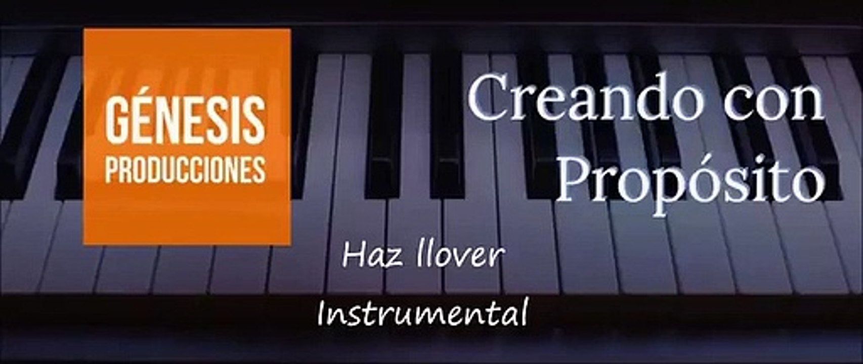 Haz llover-Instrumental-Piano