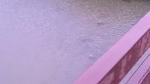Rainy day in South Korea