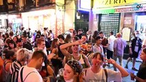 Segunda noche de botellones y aglomeraciones por el Orgullo en Madrid