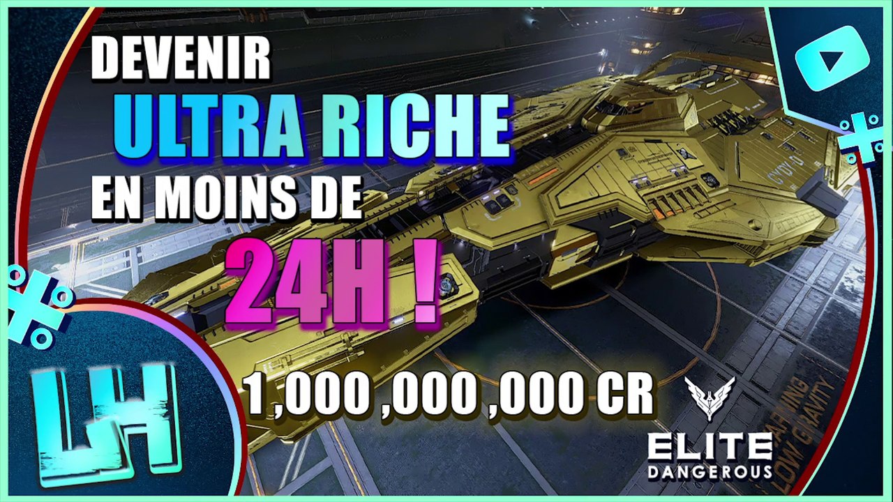 COMMENT DEVENIR MILLIARDAIRE EN 24H !!! Elite Dangerous