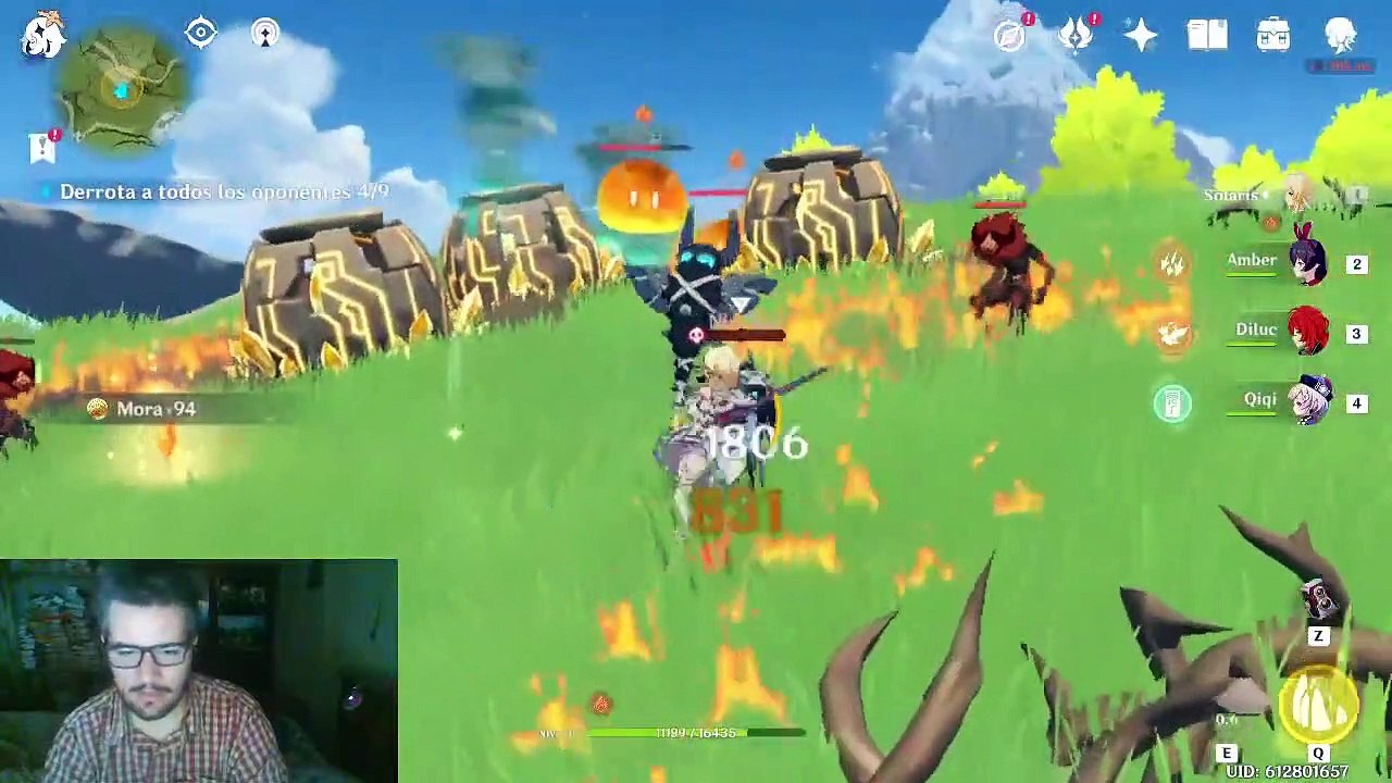 Practicando con mas flores!|Parte 3️⃣|Genshin Impact| PabloKoutaNya