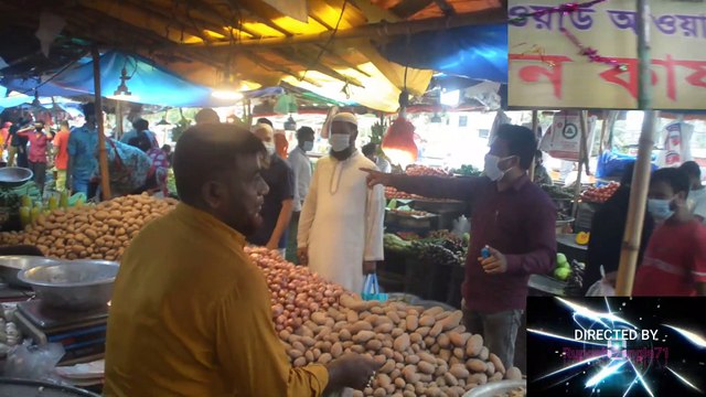 .৫৪নং ওয়ার্ড আওয়ামী সভাপতি মোঃ লিয়াকত আলী মুফতীর পক্ষে মাক্স বিতরণ ও জনসচেতনতা