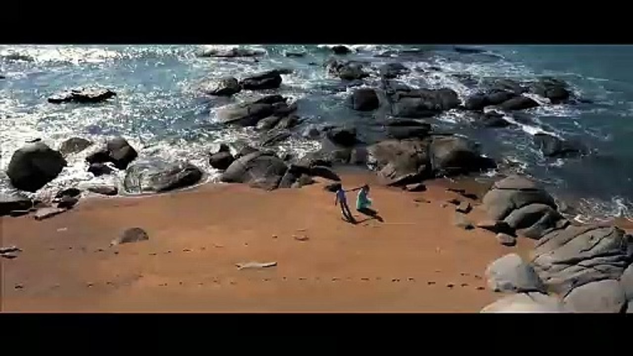 water and its beaches make a fresh morning