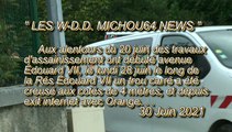 LES W-D.D. MICHOU64 NEWS - 30 JUIN 2021 - PAU - TRAVAUX D'ASSAINISSEMENT AVENUE ÉDOUARD VII ET RÉS. ÉDOUARD VII