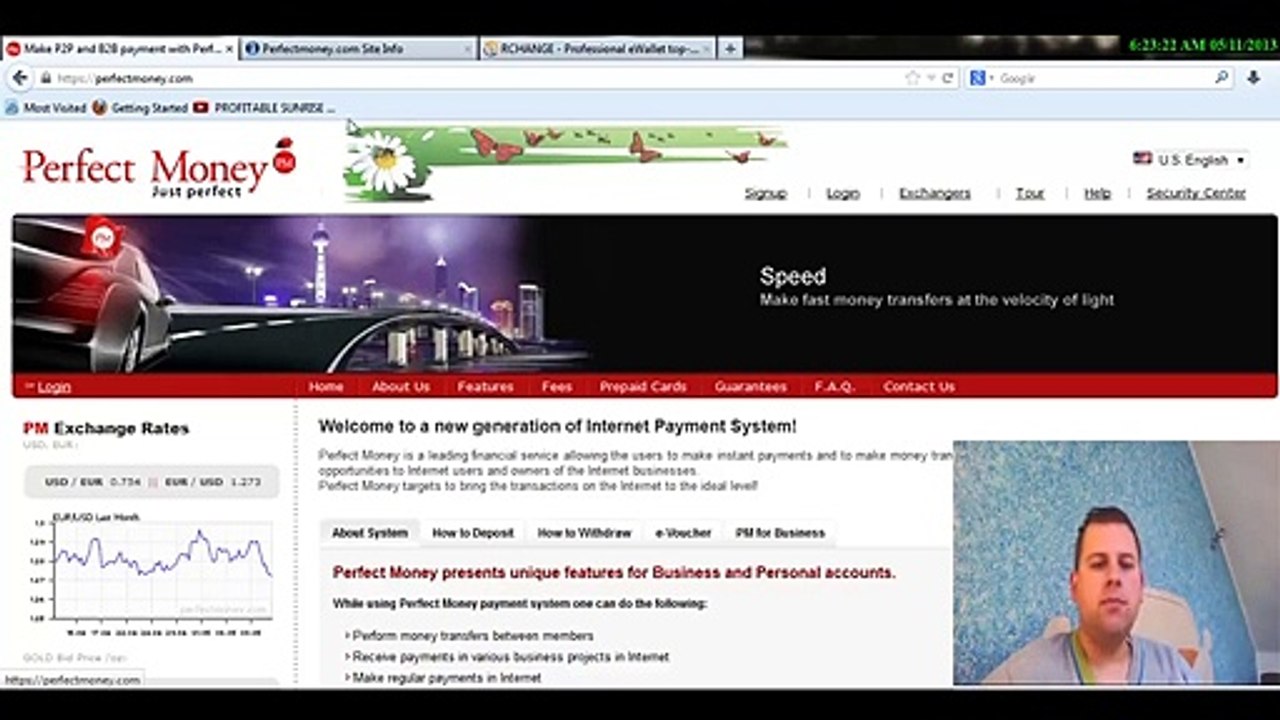 Perfect Money how to Deposit and Withdraw the money,  OBJ