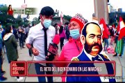 El Reto del Bicentenario llegó a las marchas en las calles de Lima