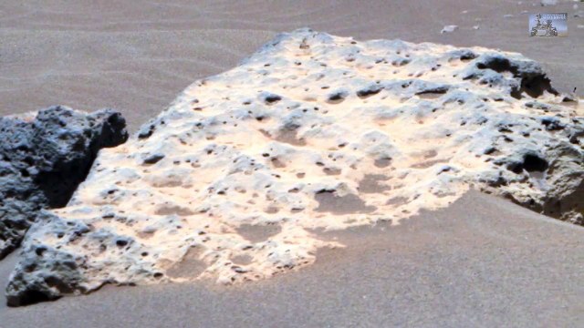 Mars Perseverance Rover Capture an unknown rock from the red planet from Mars