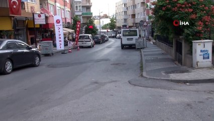 Çalıntı motosikletle bekçiye böyle çarptı