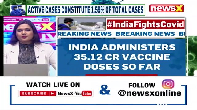 India Administers 35.12 Cr Vaccine Doses Weekly Recovery Rate Below 5% NewsX