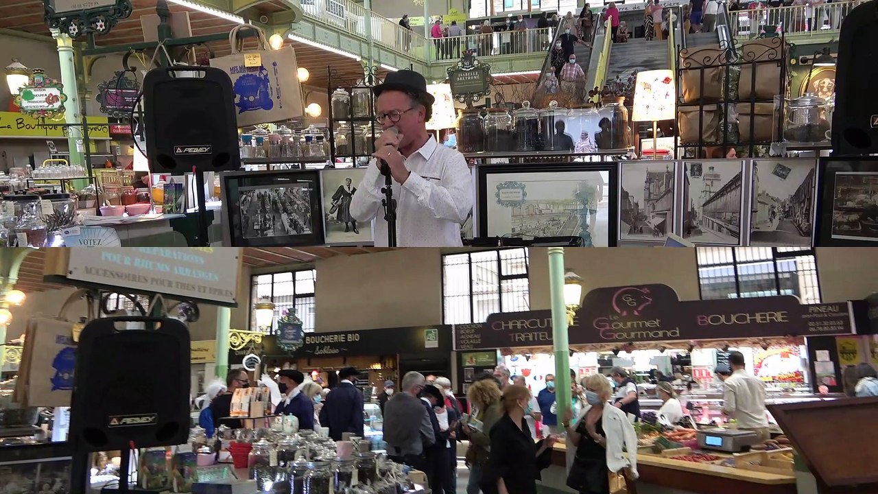 Ouverture marché des halles central aux sables d'olonne
