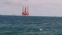 ensco 67 rig sighting || offshore oil and gas drilling