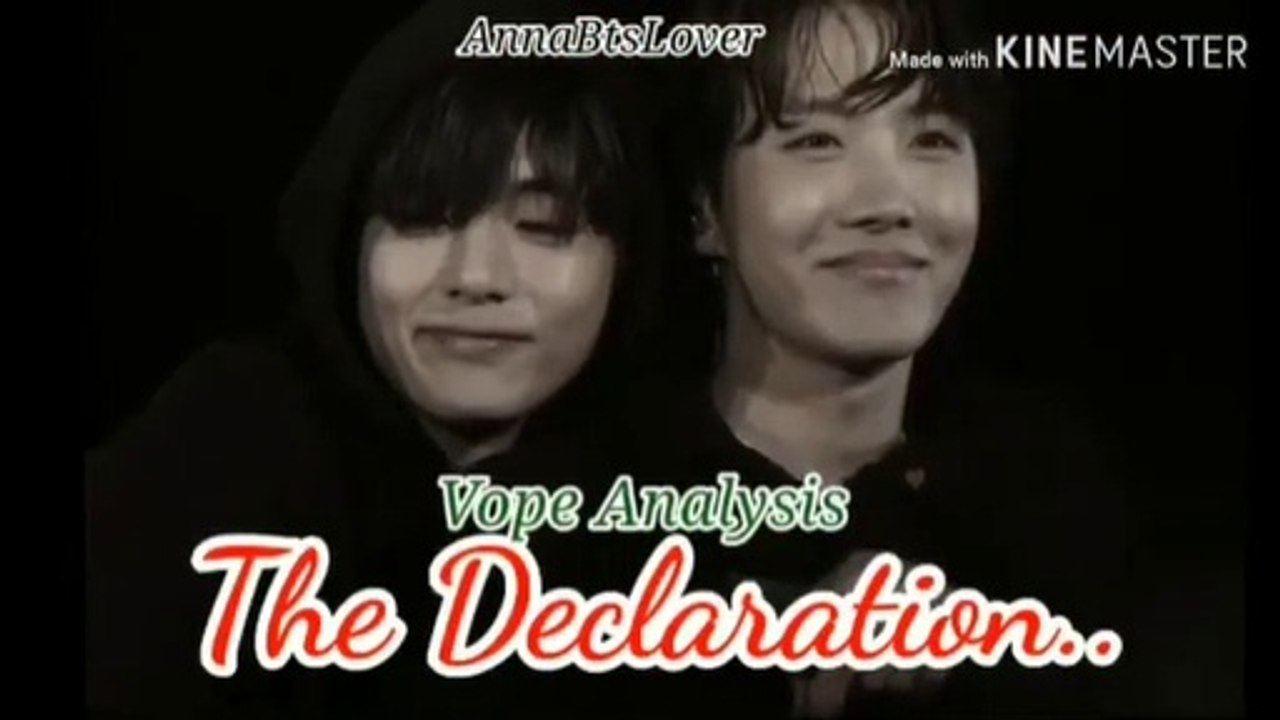 VHOPE _ THE DECLARATION 2020