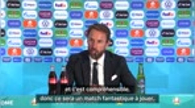 Quarts - Southgate : Un match fantastique à jouer contre le Danemark