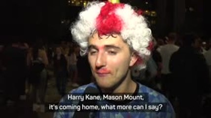 It's coming home! - England fans react to 4-0 thrashing in Rome