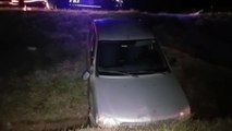 Em mais um acidente na BR-277, carro vai parar barranco