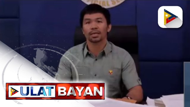 PACC, handang makipagtulungan kay Sen. Manny Pacquiao hinggil sa mga isiniwalat nitong katiwalian