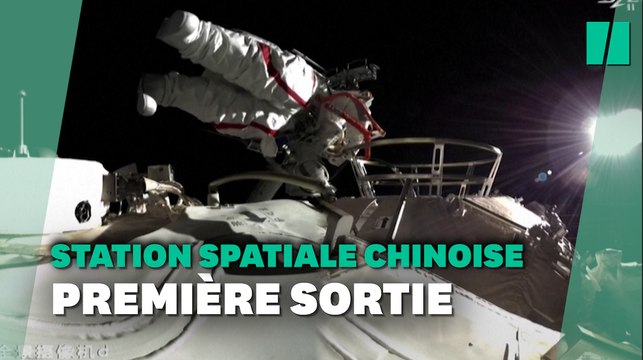 Espace: Les images de la première sortie des taïkonautes de la nouvelle Station spatiale chinoise