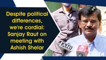 Despite political differences, we're cordial: Sanjay Raut on meeting with Ashish Shelar