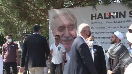 Son dakika haberleri | Eski Bakan Mehmet Moğultay ölümünün 4. yıl dönümünde kabri başında anıldı