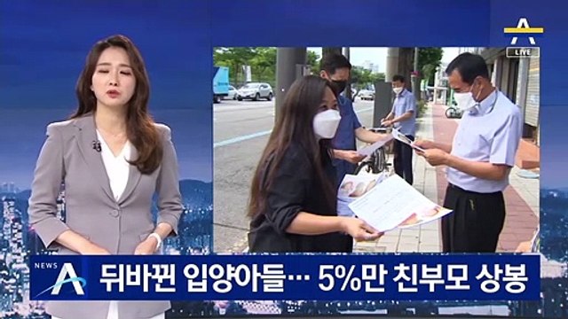 뒤바뀐 정보에 막막한 입양아들…5%만 친부모 상봉