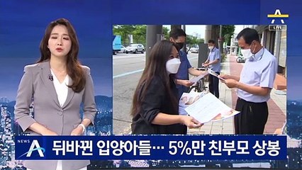 뒤바뀐 정보에 막막한 입양아들…5%만 친부모 상봉