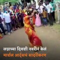 Viral Video Shows Tamil Nadu Bride Performing Martial Arts
