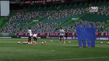 Nani, Quaresma ve Ronaldo'dan frikik şov!