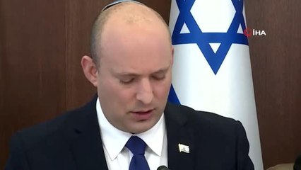 Son dakika... İsrail Başbakanı Bennett: "Gazze Şeridi'nden başlatılan herhangi bir saldırıya sert bir şekilde karşılık verilecek"