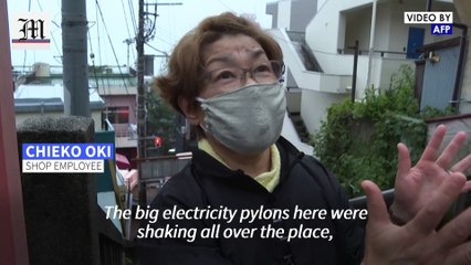 Central Japan town devastated by landslide